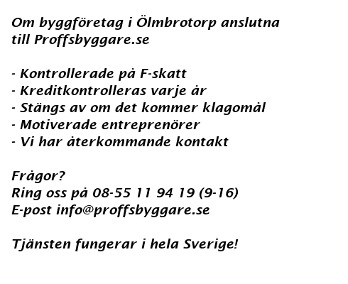 byggf�retag �lmbrotorp