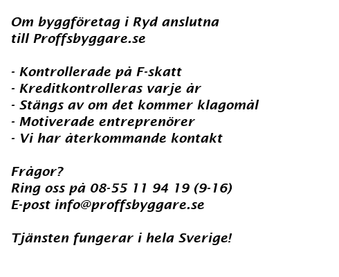 byggf�retag Ryd